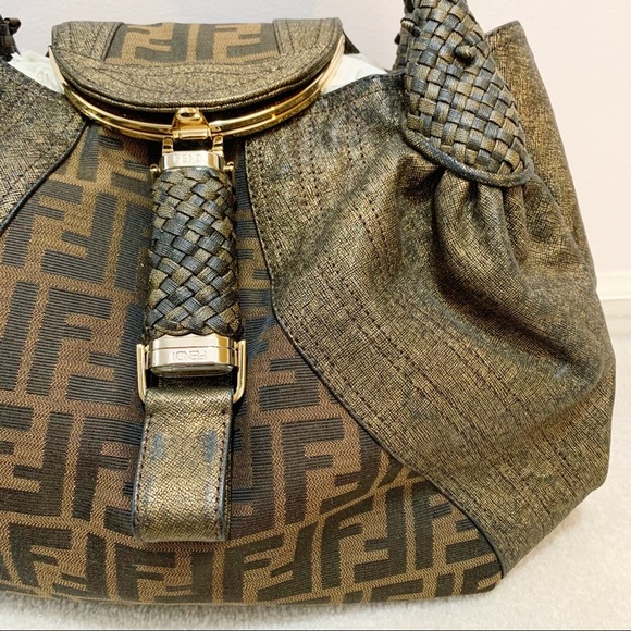 Fendi Spy Bag Zucca Canvas and Leather - Picture 4 of 14